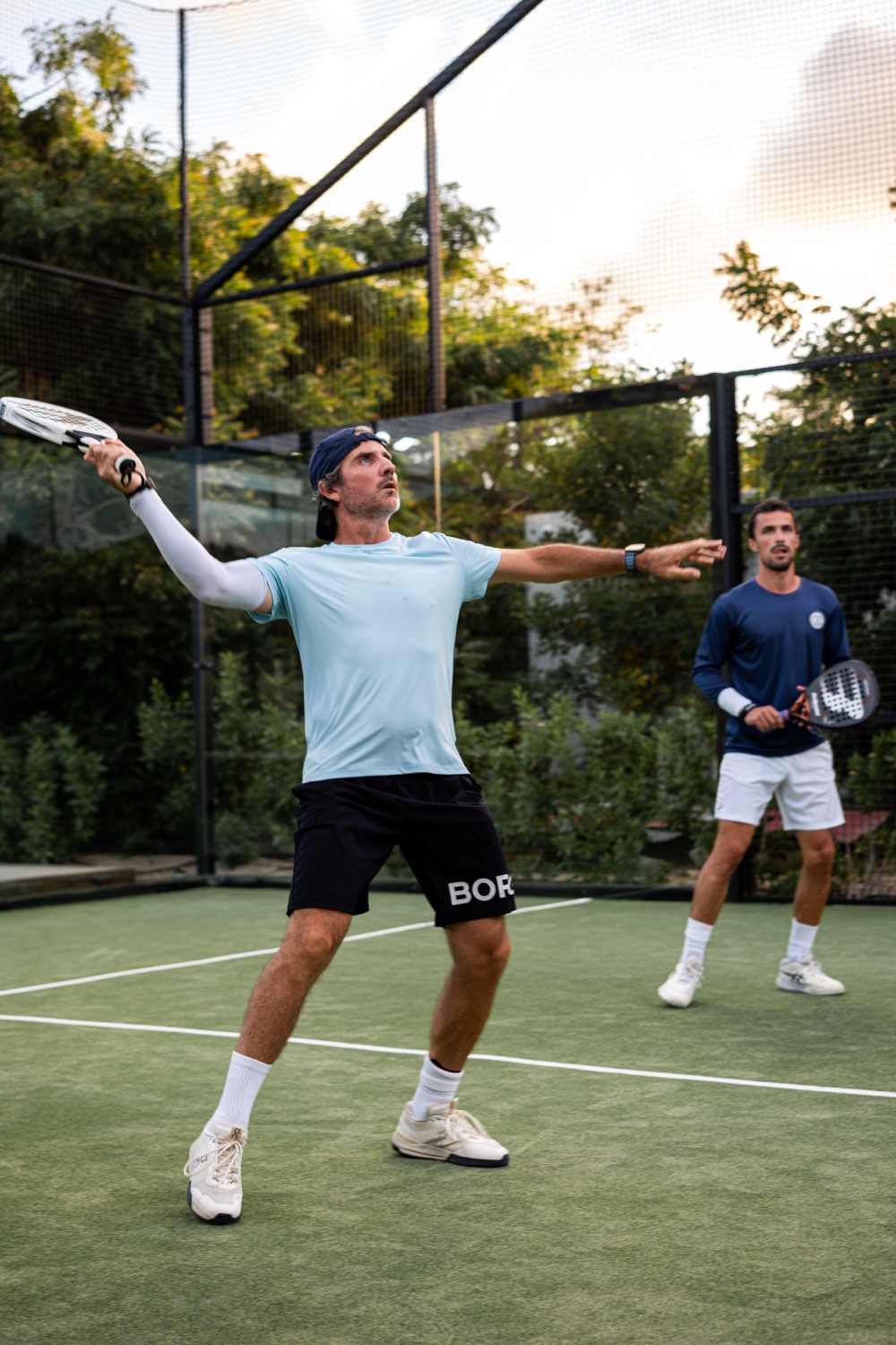 Players on court 2